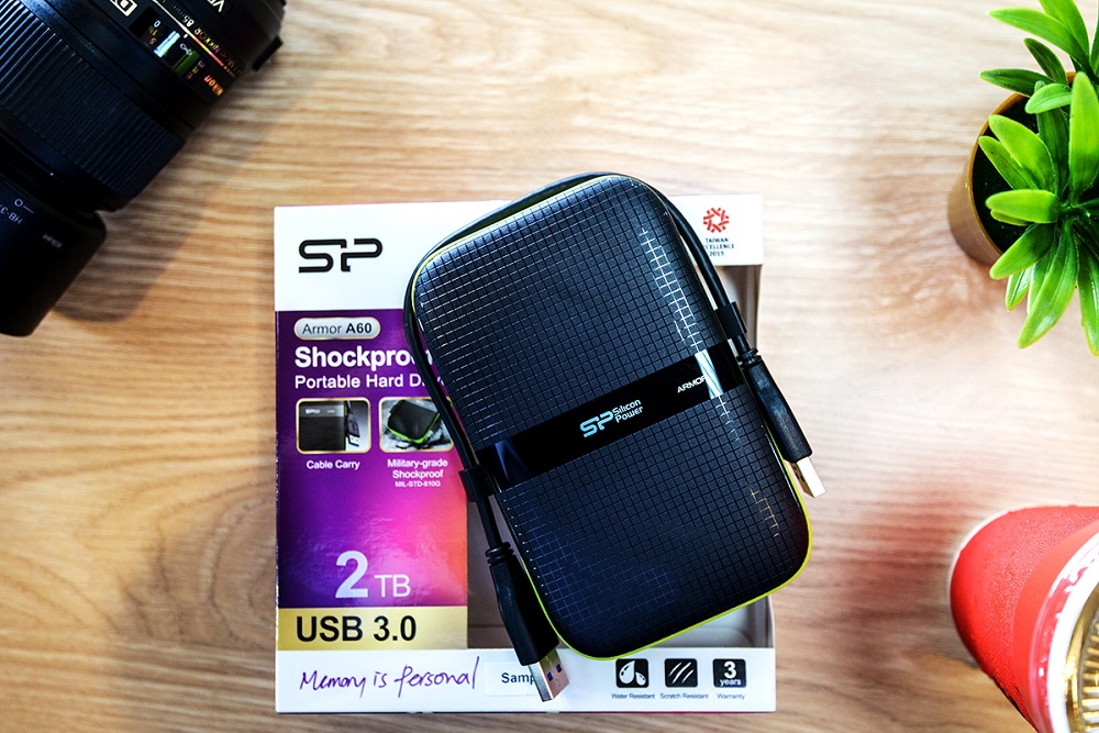 Ổ cứng di động Silicon Power Amor A60 2TB - USB 3.0